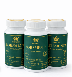 Borsmenta kapszula 3 havi adag