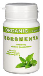 Borsmenta kapszula 1 havi adaag