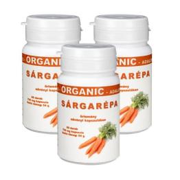 Sárgarépa kapszula 3 havi adag
