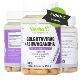 Golgotavirág + Ashwagandha – természetes feszültségoldó